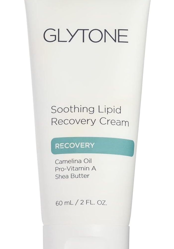 Glytone Soothing Lipid Recovery Cream - 60ml Face Moisturizer with Pro-Vitamin A and Camelina Oil - Image 1